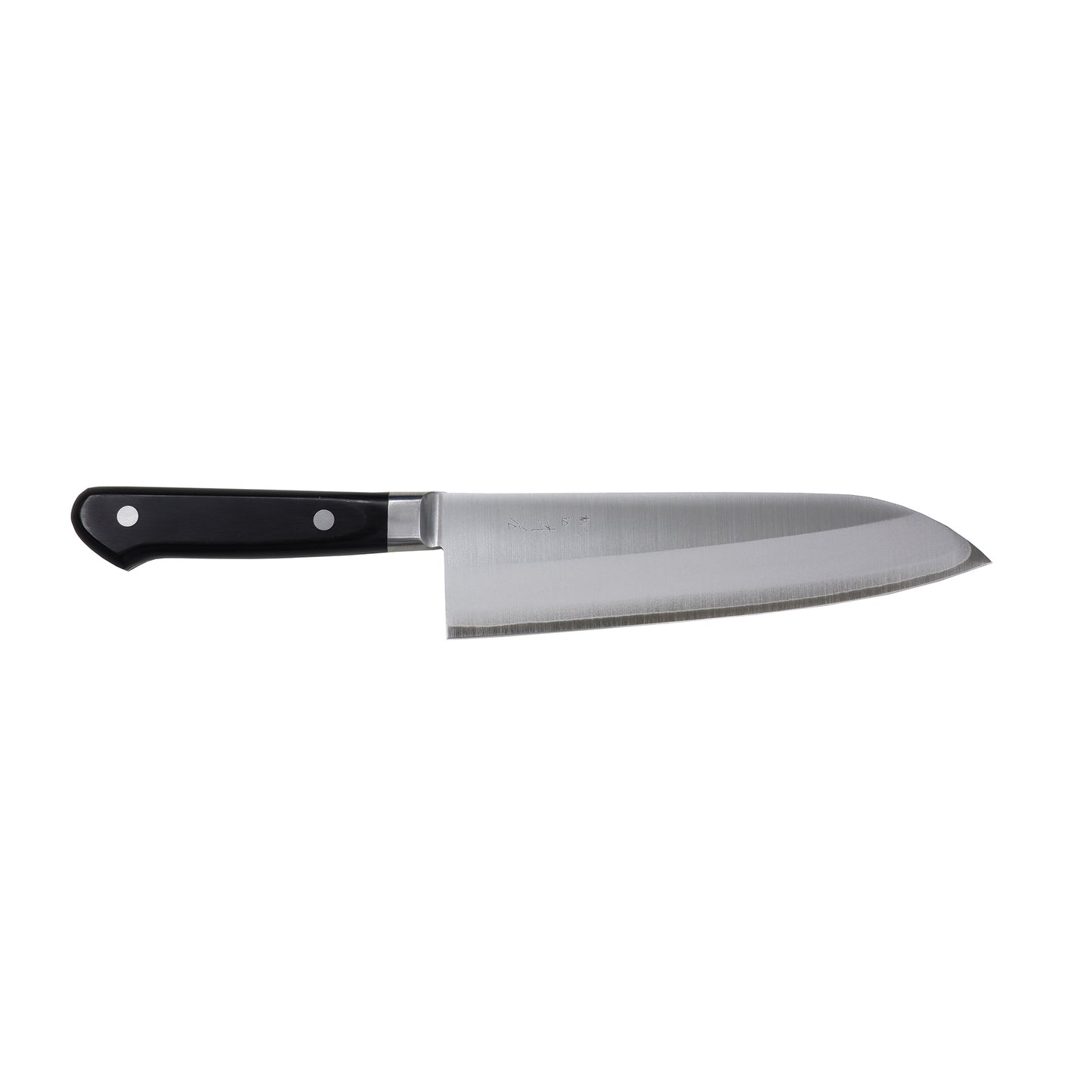 【特別価格】木屋 粉末ハイス鎌型包丁(三徳包丁) 割込 鍔付