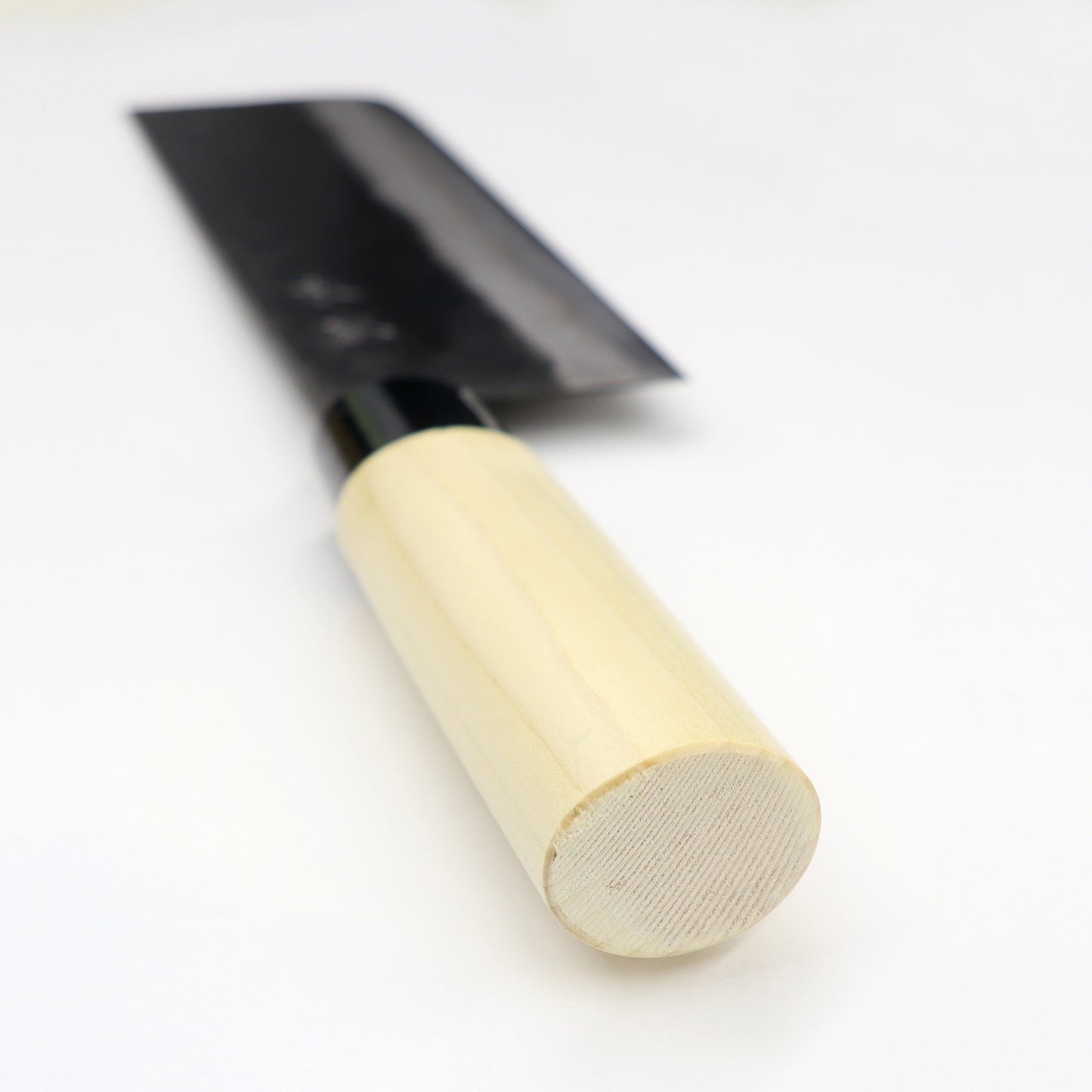 【特別価格】菜切包丁 黒打ち青 西型 165mm