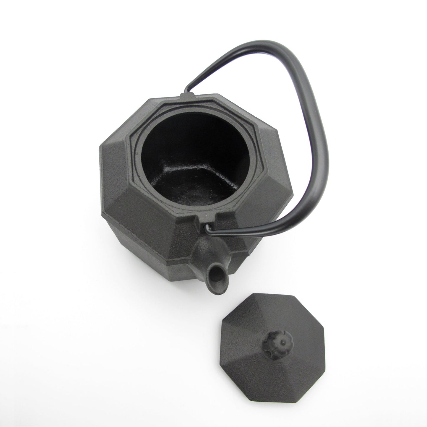 味1462 鉄瓶 八角 0.9L H-174