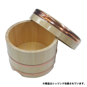 味324 江戸びつ 木屋請合 180mm 3合用