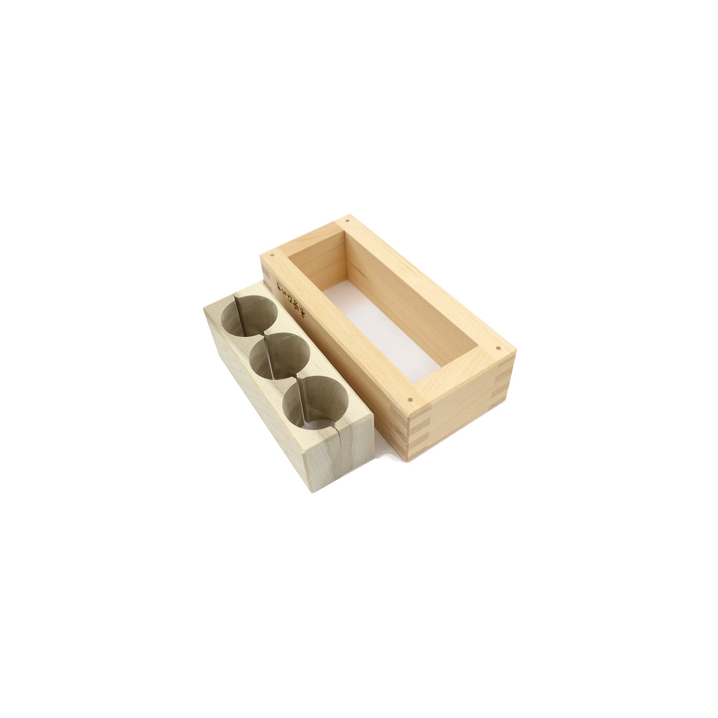 味269 幕の内型(木曽ひのき・朴)3つ穴