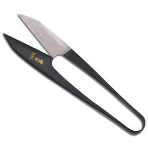 【在庫限り販売終了品】握鋏 黒イブシ 木屋 105mm