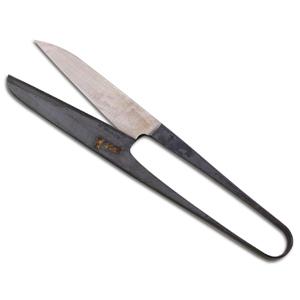 【在庫限り販売終了品】握鋏 黒イブシ 木屋 150mm