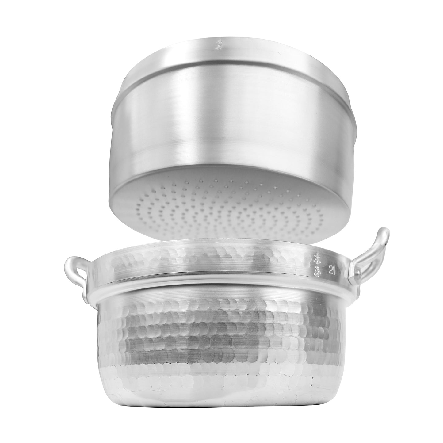 【NEW】味038　蒸し器　段付鍋21㎝用