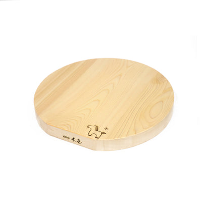 味1377　まな板　十二支【午】　木曽ひのき