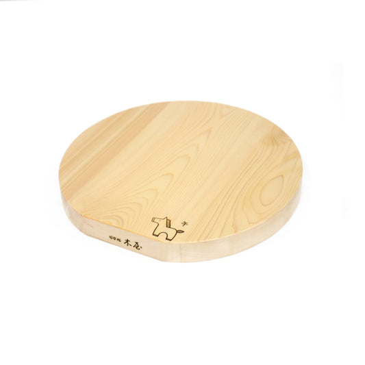 味1377　まな板　十二支【午】　木曽ひのき