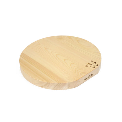 味1377　まな板　十二支【午】　木曽ひのき