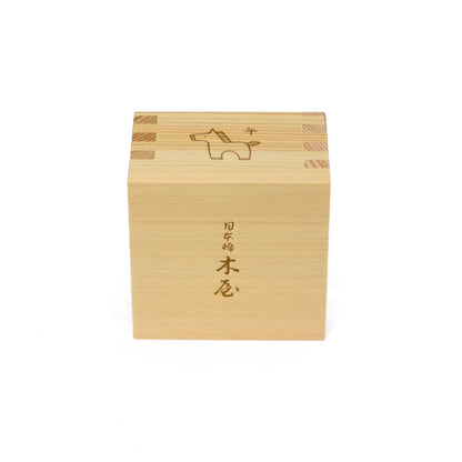味1427　桝　1合　十二支【午】木曽ひのき