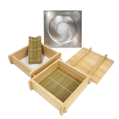 【NEW】木屋　角セイロ２段　220㎜　蒸し板付き