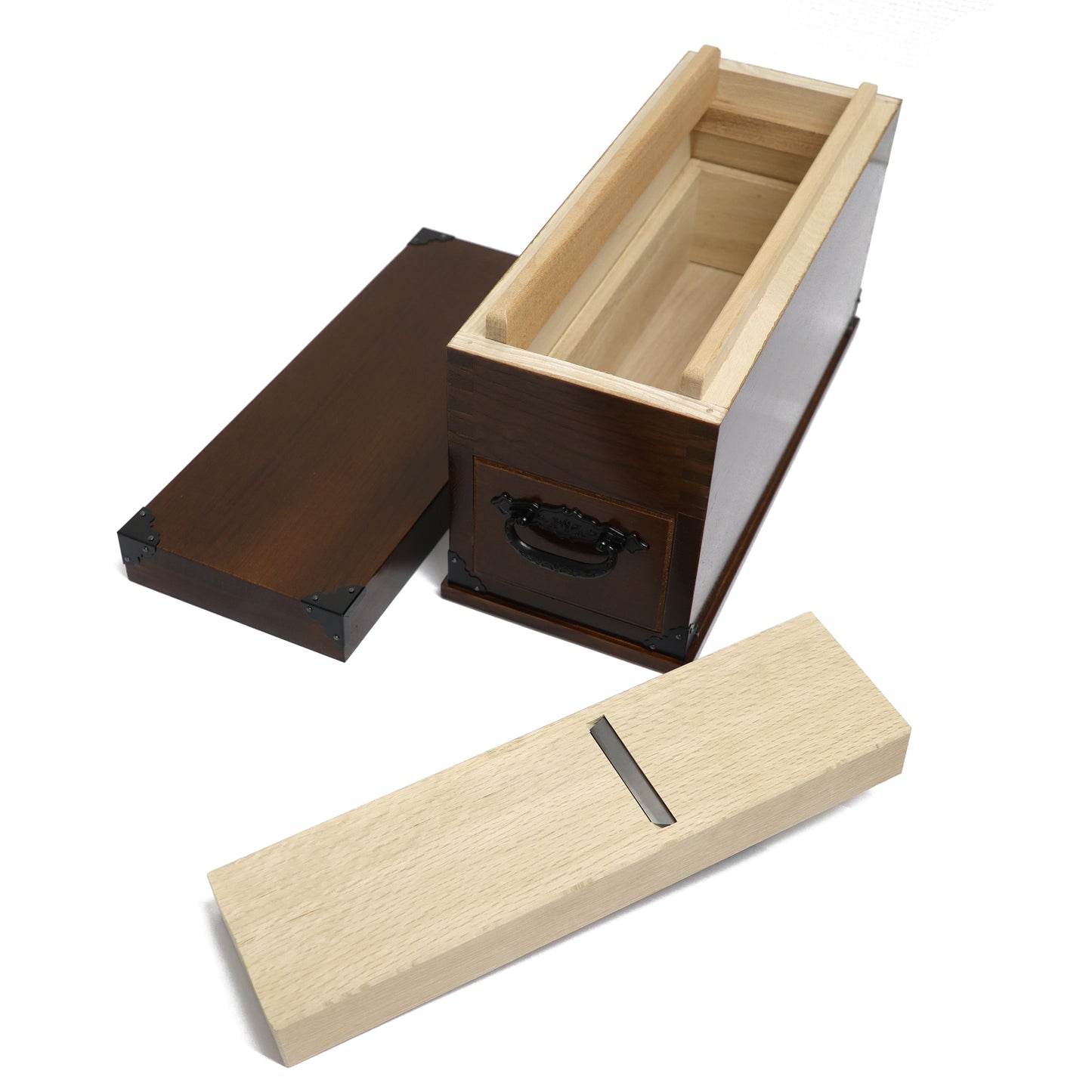 【特別価格】鰹節削り　別作　角金具付