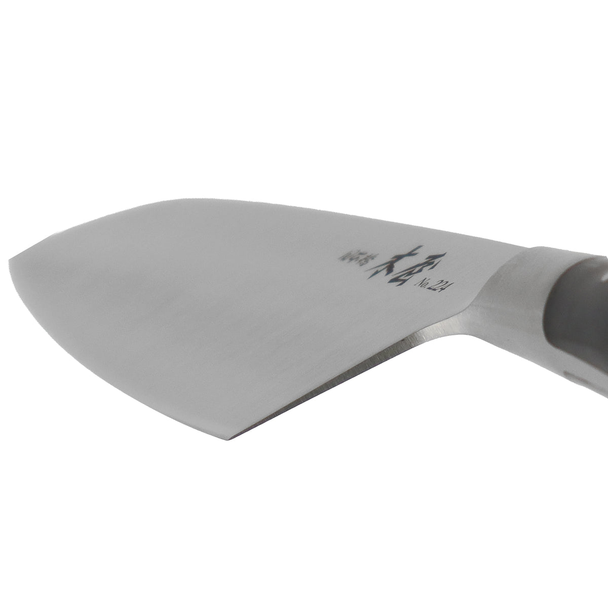 【特別価格】No.224　 木屋サバティエ三徳包丁（鎌型包丁）　165mm　ステンレス全身鍛造