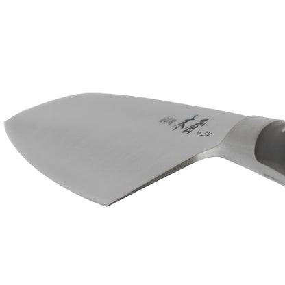 【特別価格】No.224　 木屋サバティエ三徳包丁（鎌型包丁）　165mm　ステンレス全身鍛造