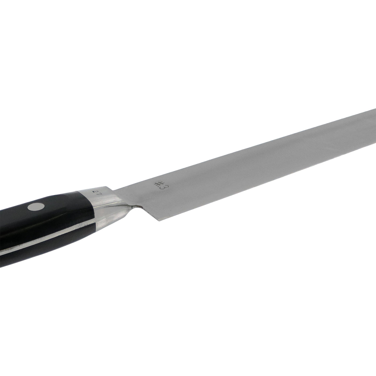 No.3　筋引　240mm　国産炭素鋼・ハガネ