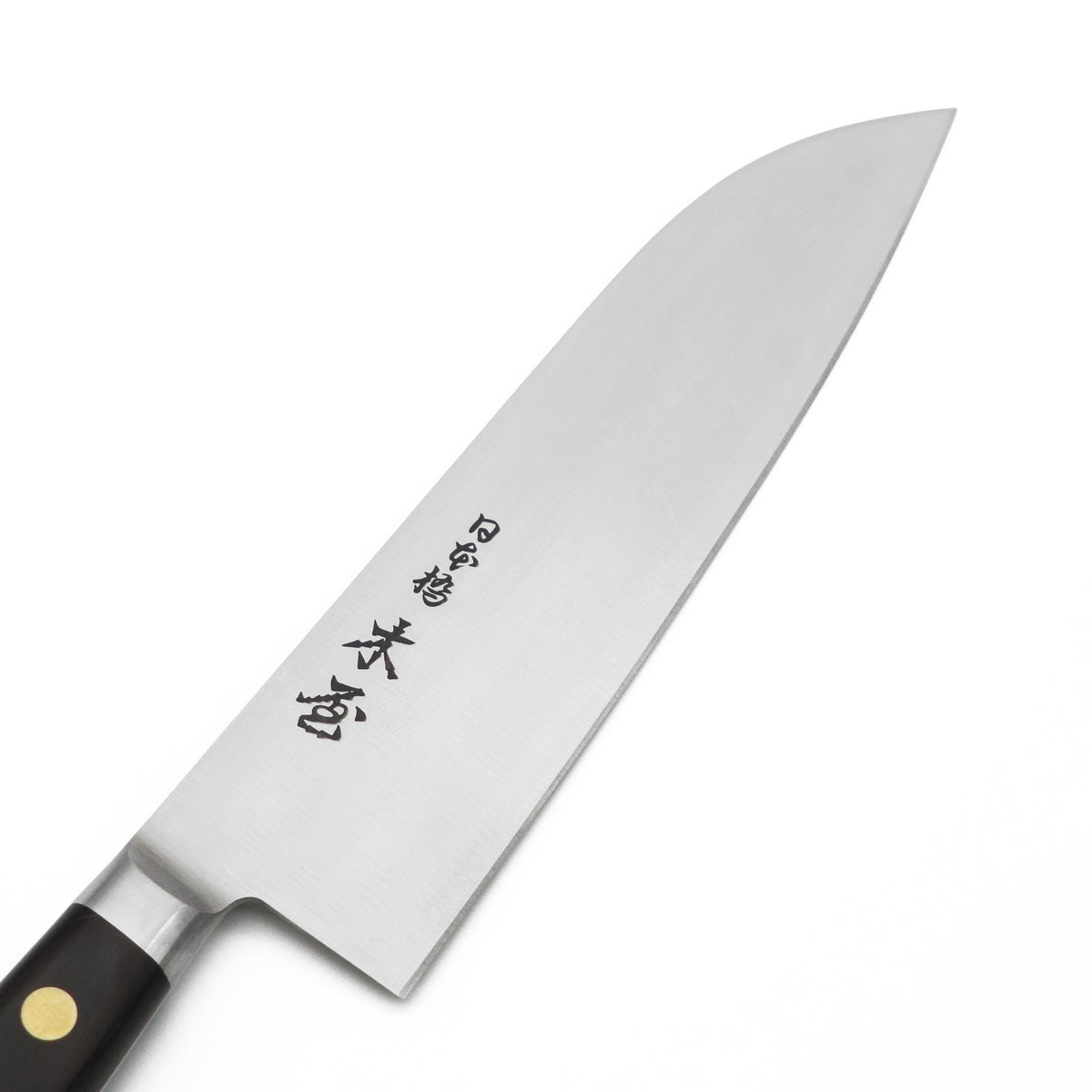 No.6　鎌型包丁（三徳包丁）　180mm　EU鋼・ハガネ