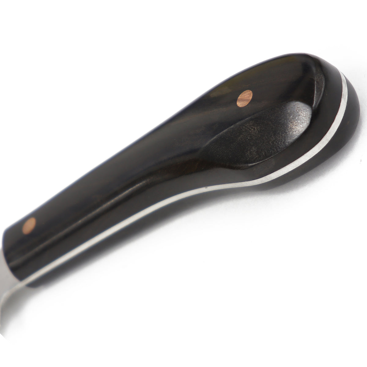 【特別価格】エーデルワイスＬ　牛刀　 180mm　エーデルワイスステンレス鋼　エボニーハンドル