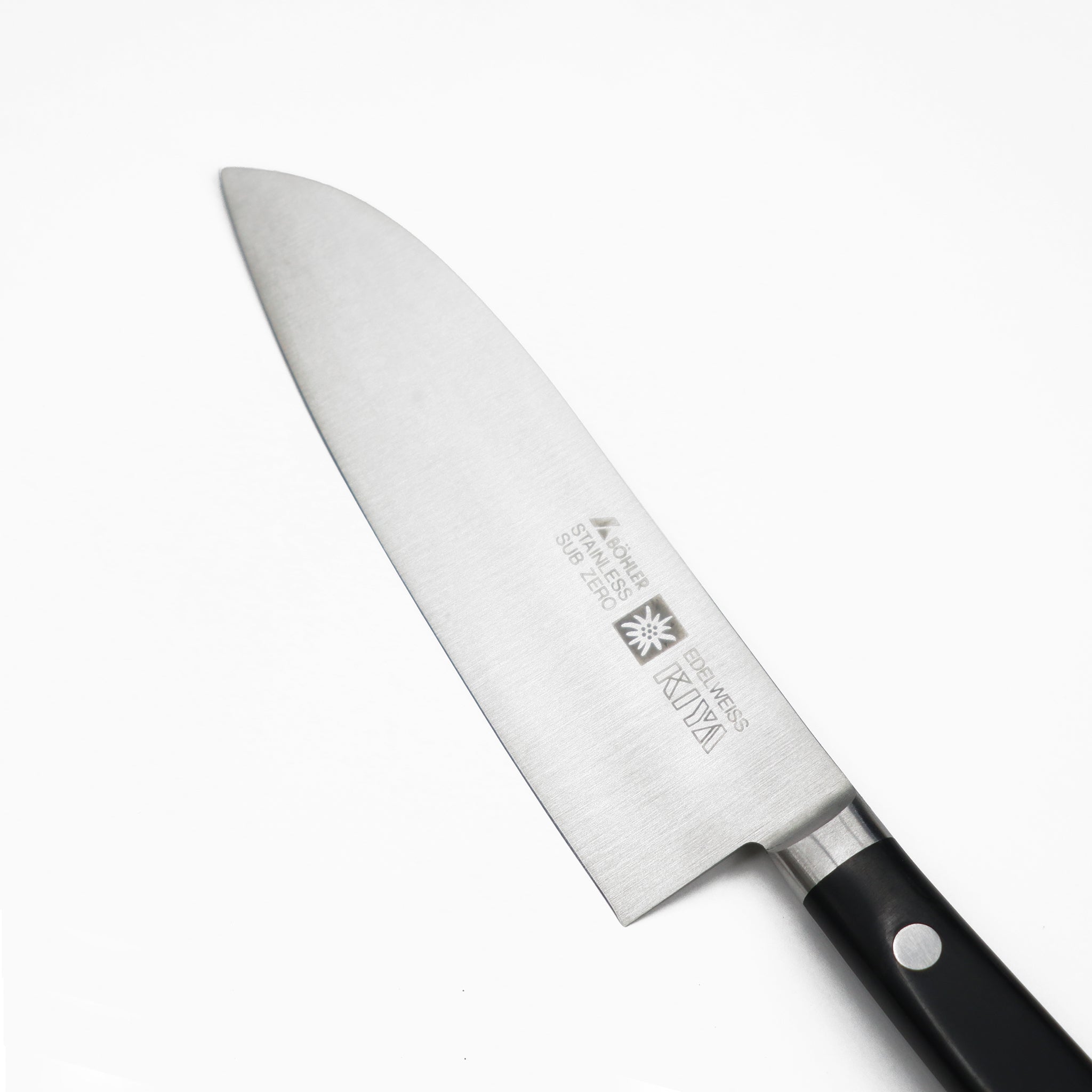 No.160 中鎌型包丁（三徳包丁） 145mm エーデルワイスステンレス鋼