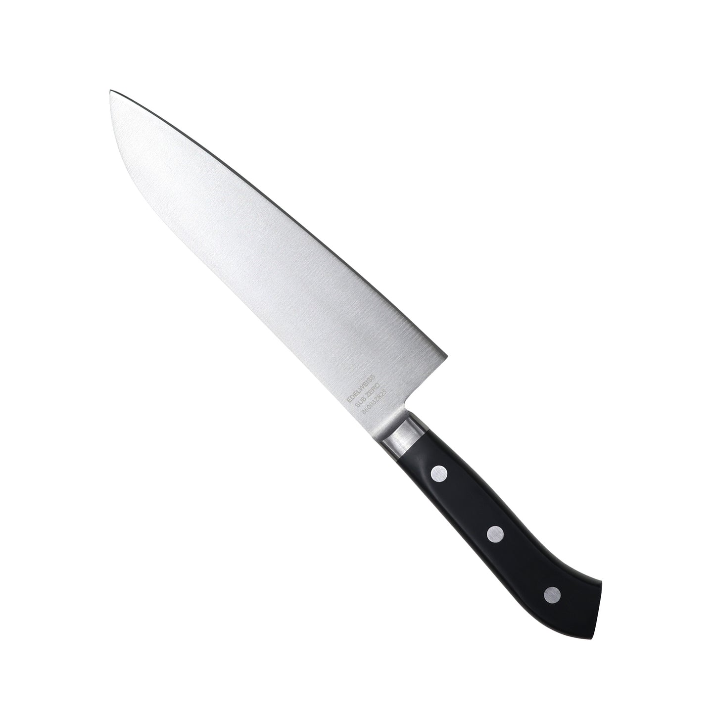 No.160　234周年記念モデル　鎌型包丁（三徳包丁）　180mm　エーデルワイスステンレス鋼