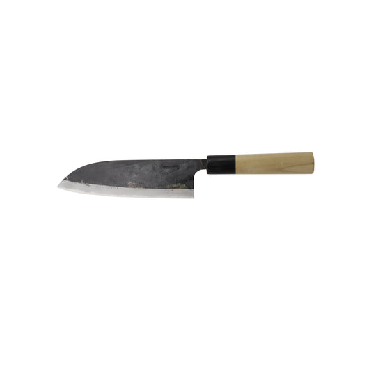 イヅツキ　菜切包丁　鎌型　180mm　水牛口