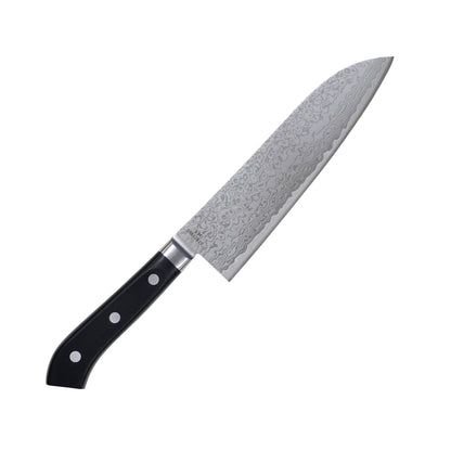 【234周年特別製作】墨流し33層艶消し仕上げ　鎌型包丁（三徳包丁）　180ｍｍ　VG10ステンレス鋼