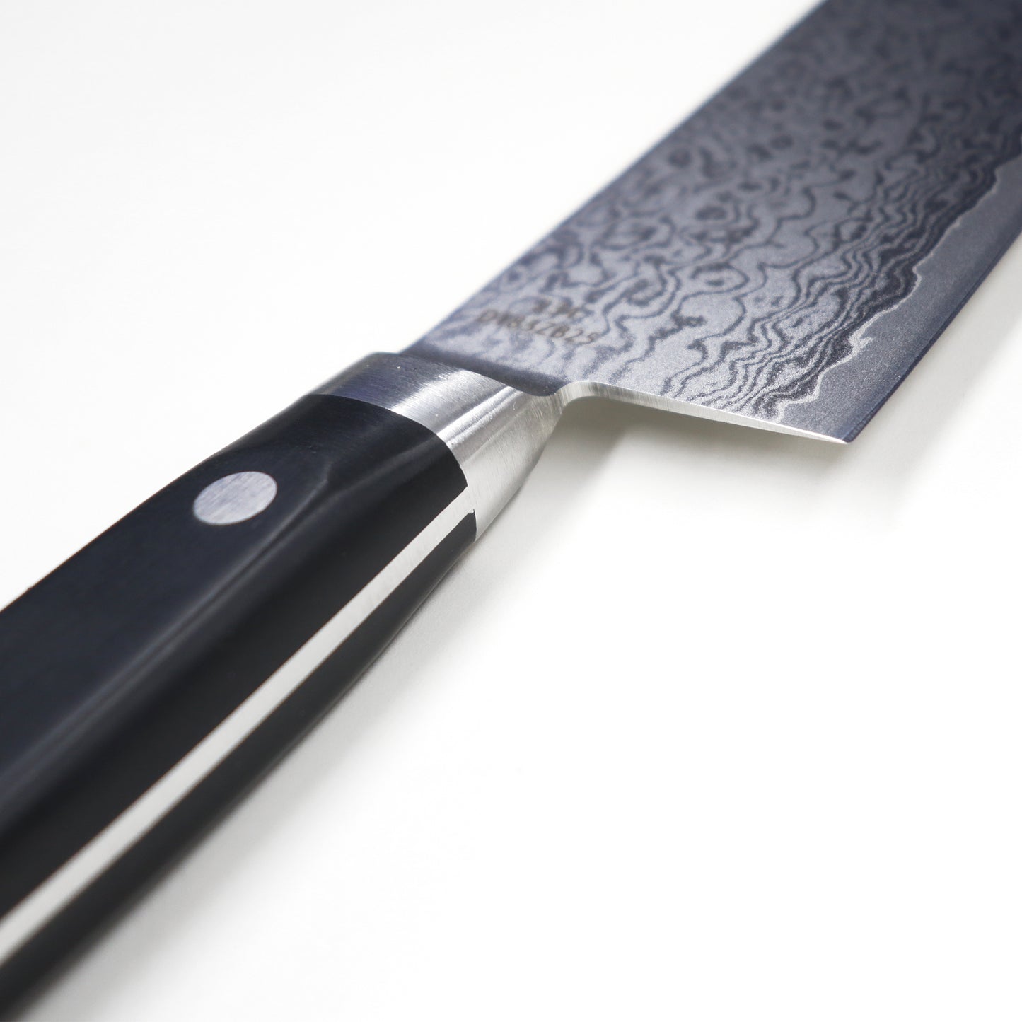 【234周年特別製作】墨流し33層艶消し仕上げ　鎌型包丁（三徳包丁）　180ｍｍ　VG10ステンレス鋼