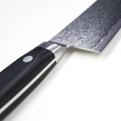 【234周年特別製作】墨流し33層艶消し仕上げ　鎌型包丁（三徳包丁）　180ｍｍ　VG10ステンレス鋼