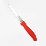ラグビー　波刃ナイフ　128㎜　赤