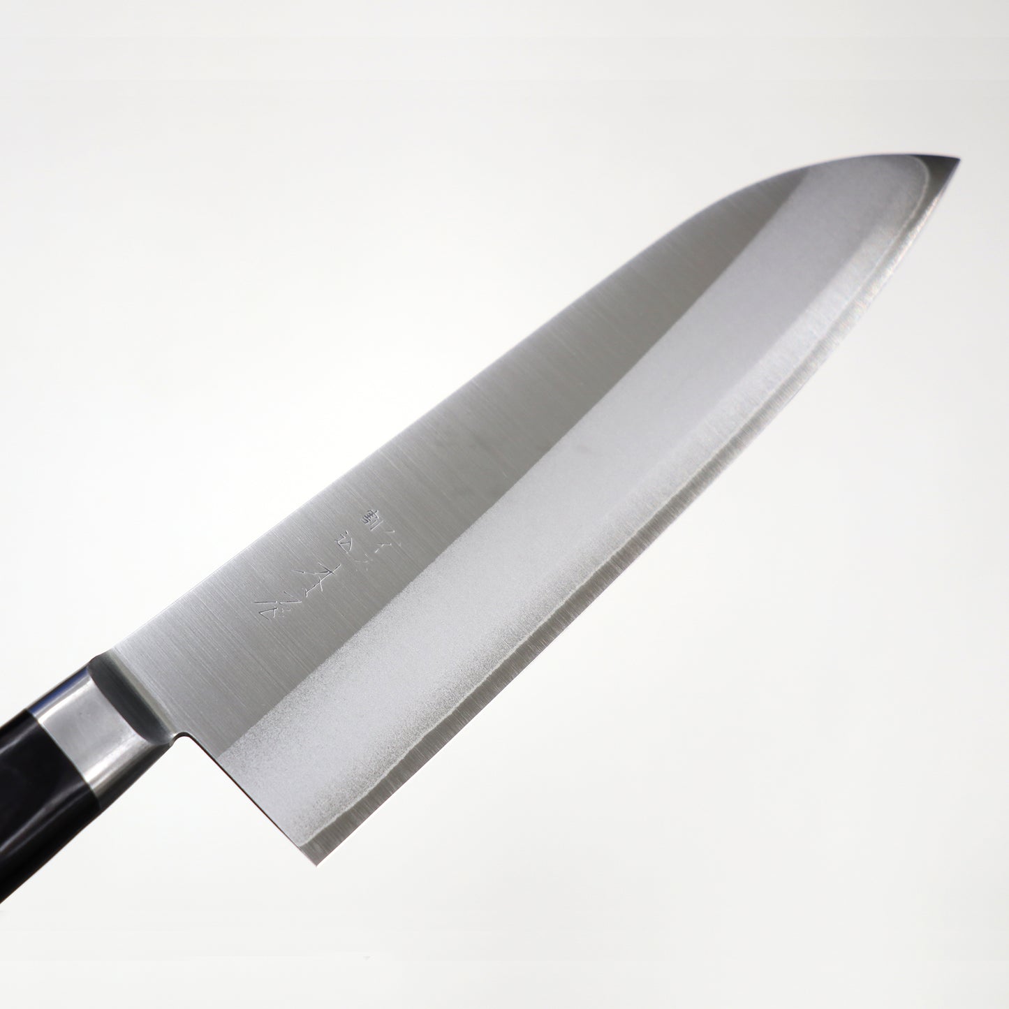 【特別価格】木屋　粉末ハイス鎌型包丁（三徳包丁）　割込　鍔付