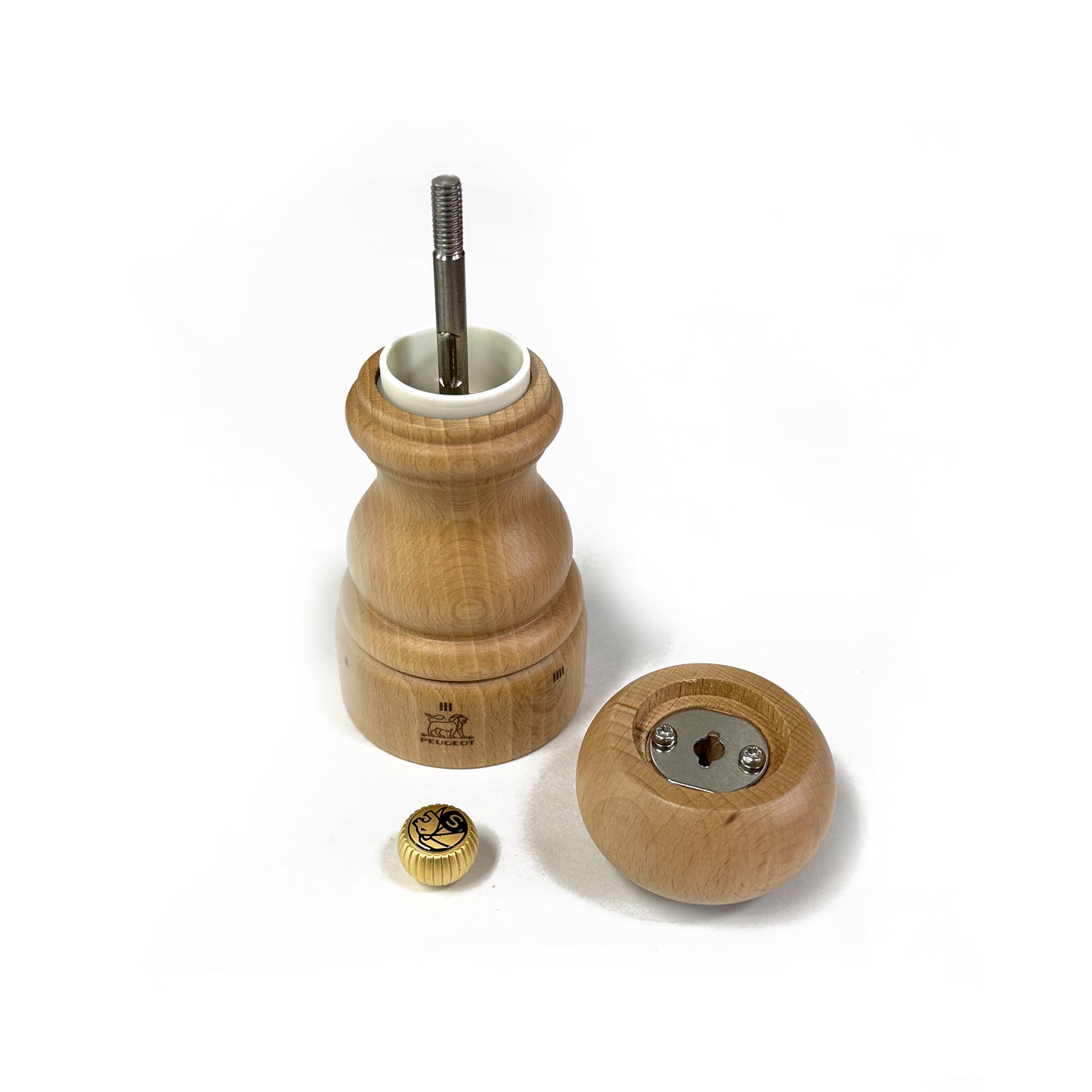 【特別価格】プジョー　ソルトミル（13cm）　パリ（ナチュラル）　挽き目調節機能付